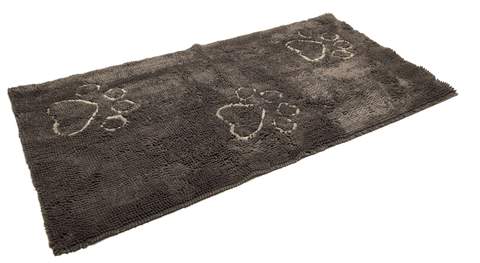 Dog Gone Smart Dirty Dog Doormat Runner Misty Grey