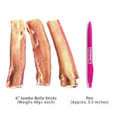 Jumbo Bully Stick 6"