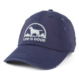 Sunwashed Floral Sunset Dog Hat
