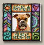 Loved Entire Life Wood Frame
