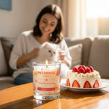Strawberry Shortcake Candle