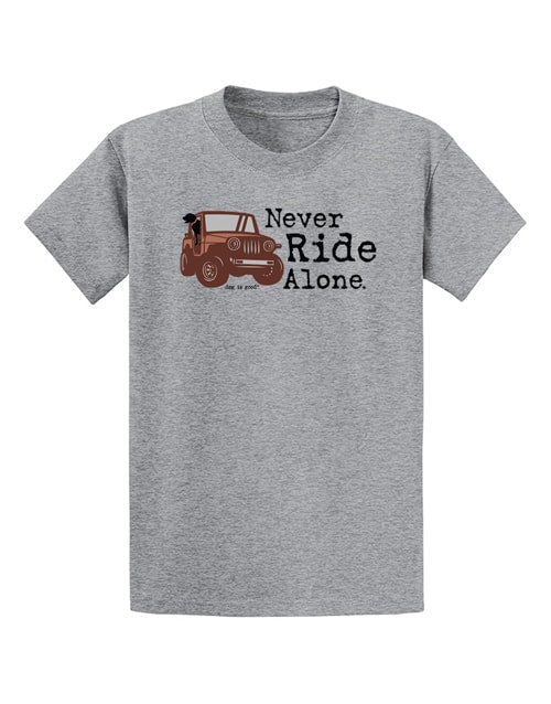 Never Ride Alone Tee