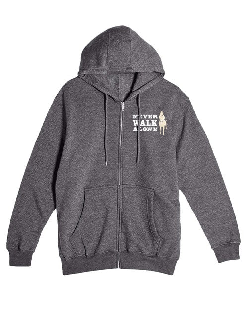 Never Walk Alone Zip Hoodie