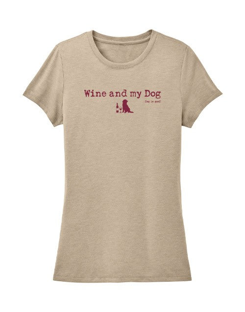 Wine and My Dog Tee