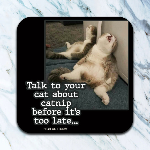 Talk To The Cat About Catnip