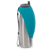 Double wall travel water bottle