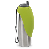 Double wall travel water bottle