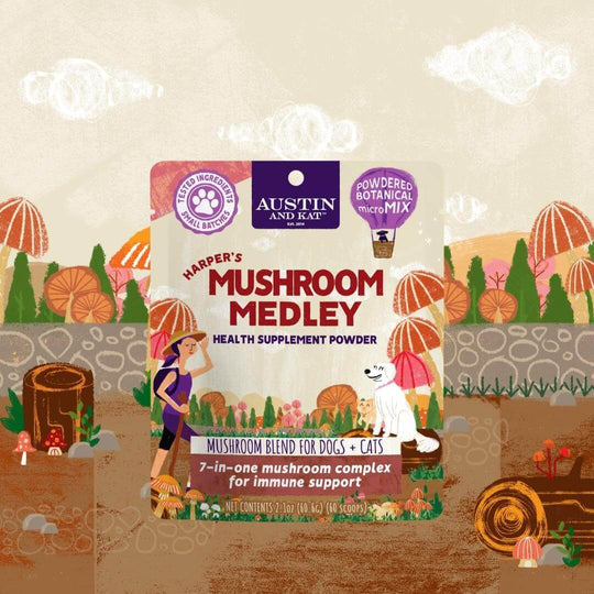 Harper's Mushroom Medley Topper