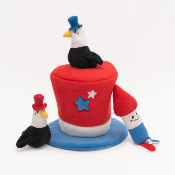 Americana Top Hat Burrow Toy