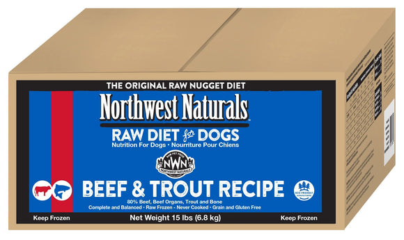 Beef & Trout Raw
