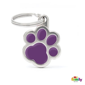 Pawprint Purple