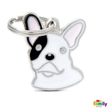 WHITE FRENCH BULLDOG