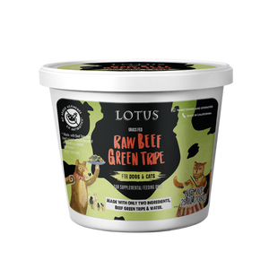 Raw Green Tripe Beef
