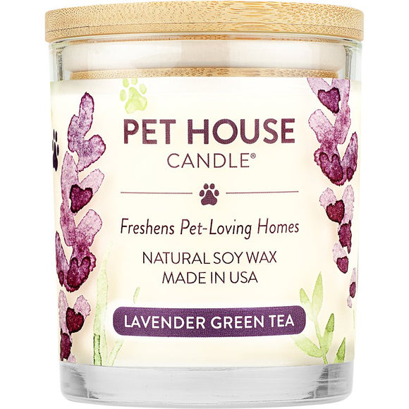 Lavender Green Tea Candle