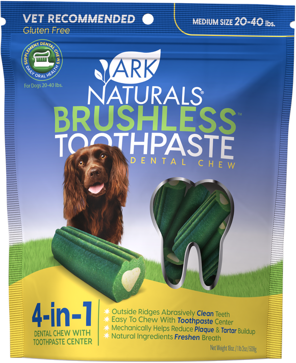 Brushless Toothpaste Chew