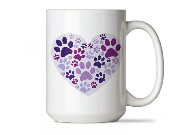 Heart Paw Mug