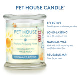 Sunwashed Cotton Candle