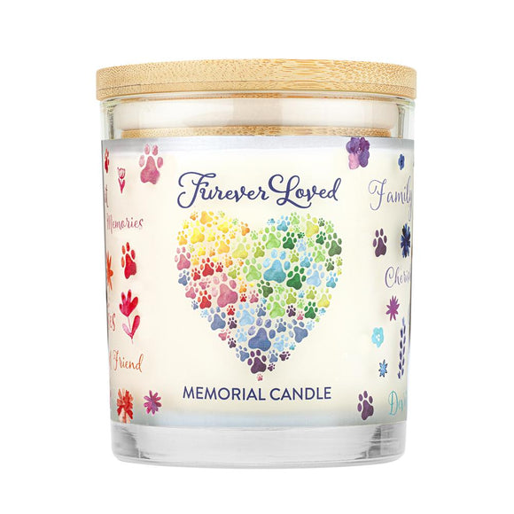 Furever Loved Memorial Candle