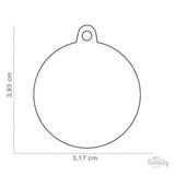 BIG ROUND ALUMINUM PINK