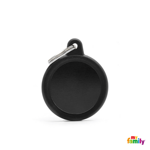 BLACK CIRCLE ALU BLACK RUBBER