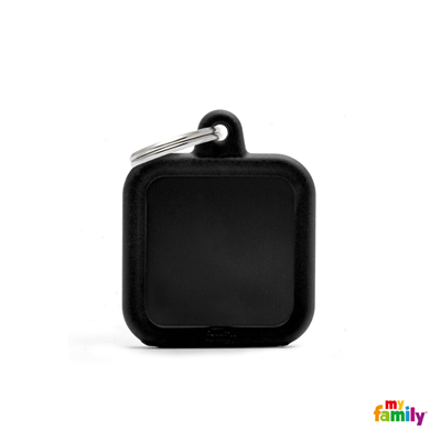 Square Black/Black Hush Tag