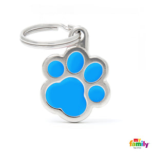 Pawprint Light Blue