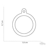 BLACK CIRCLE ALU BLACK RUBBER
