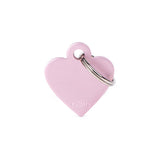 Pink Heart ID Tag