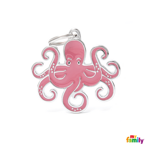 Octopus ID Dog Tag