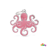 Octopus ID Dog Tag