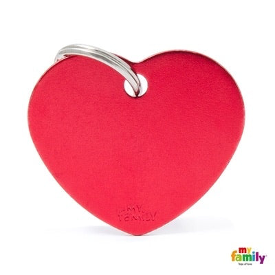 BIG HEART ALUMINUM RED