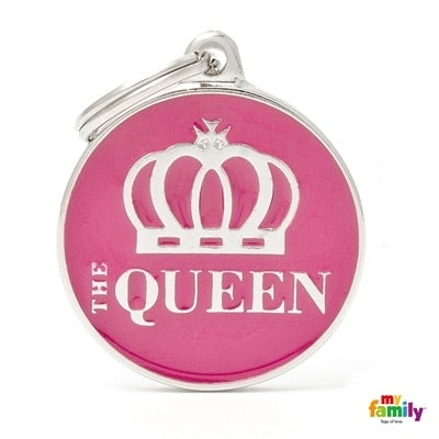 The Queen ID Dog Tag