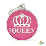 The Queen ID Dog Tag