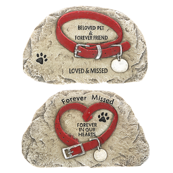 Memory Stone Red Collar