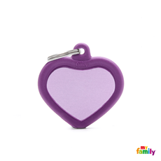 PURPLE HEART ALU PURPLE RUBBER