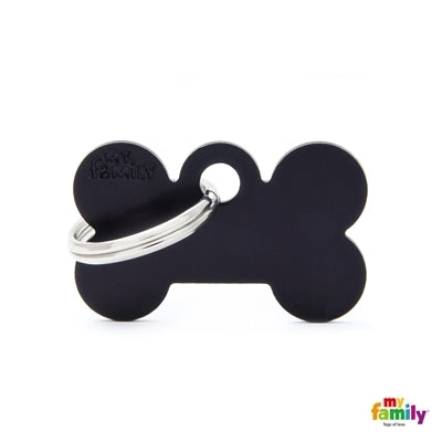 SMALL BONE ALUMINUM BLACK